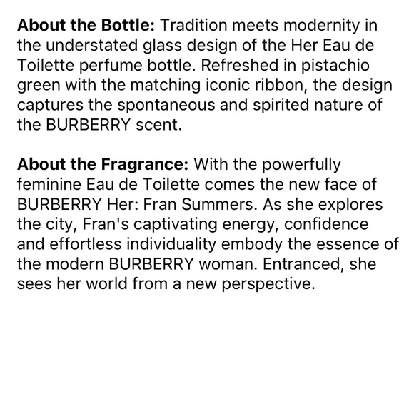 BURBERRY HER - Picture 3 of 3